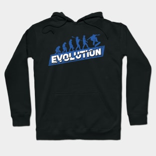 Skateboarding Evolution Skateboarder Gift Hoodie